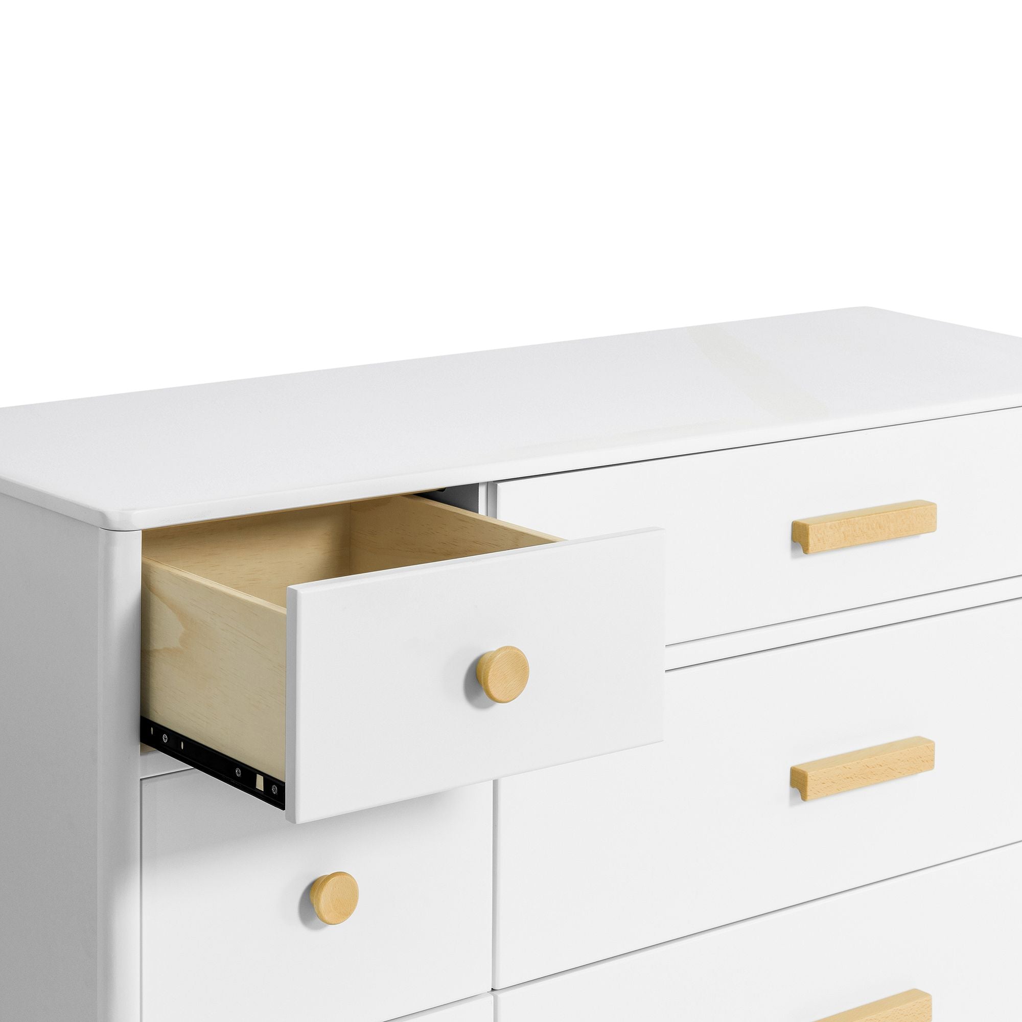 Jelik 6-Drawer Double Dresser - Wooden bazar