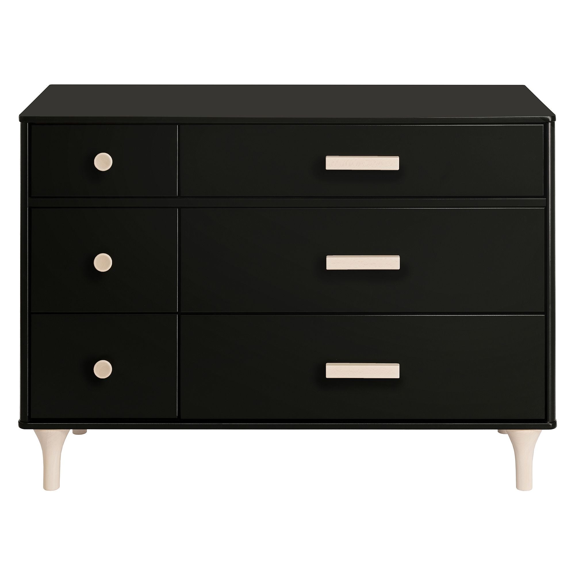 Jelik 6-Drawer Double Dresser - Wooden bazar