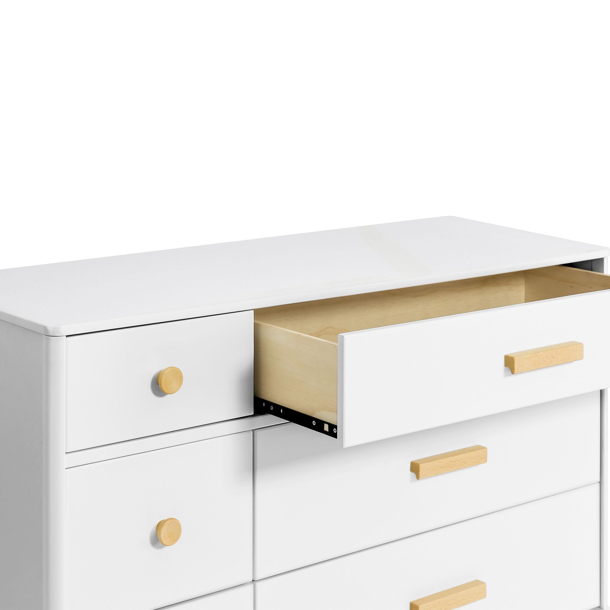 Jelik 6-Drawer Double Dresser - Wooden bazar