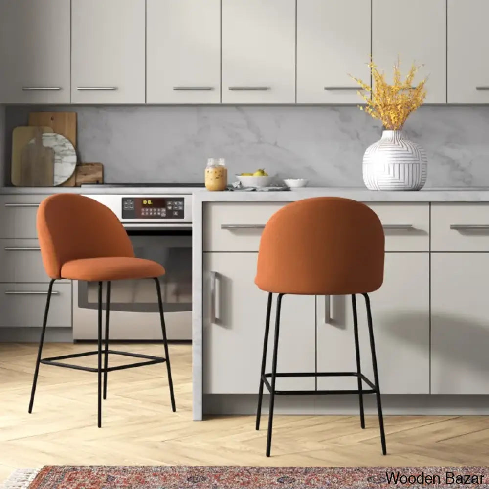 Ballancen Upholstered 25’’ Counter And Bar Stool