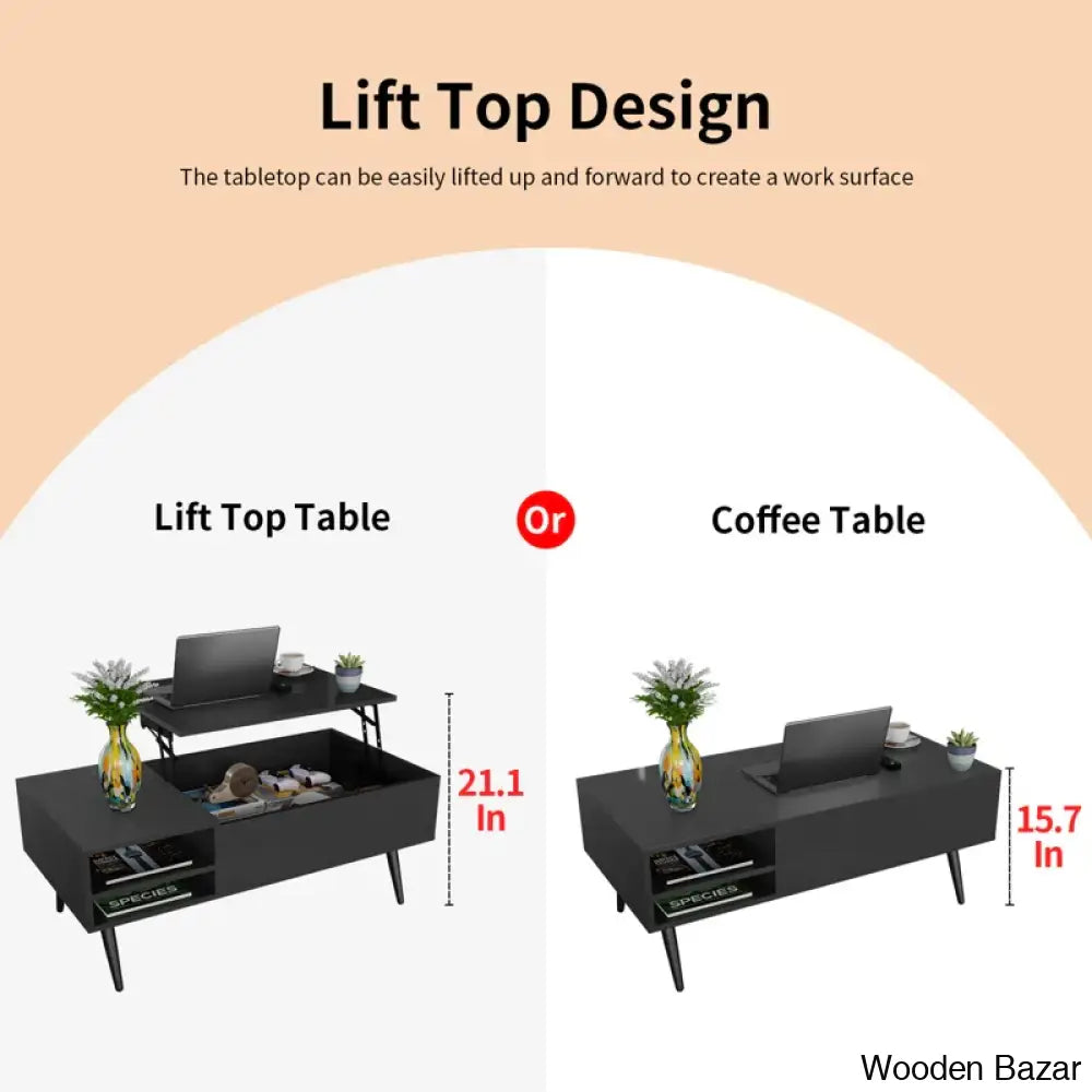 Bargeronl Coffee And Center Table