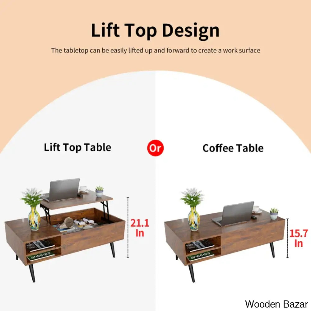 Bargeronl Coffee And Center Table