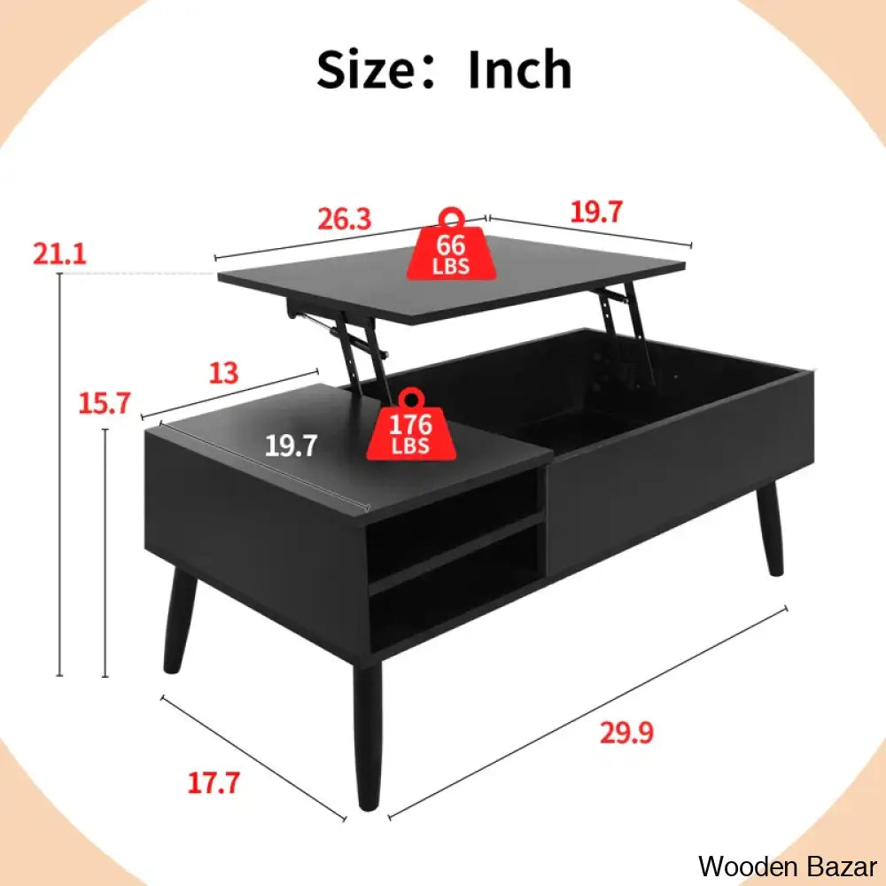 Bargeronl Coffee And Center Table