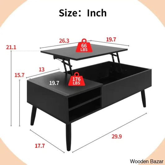 Bargeronl Coffee And Center Table