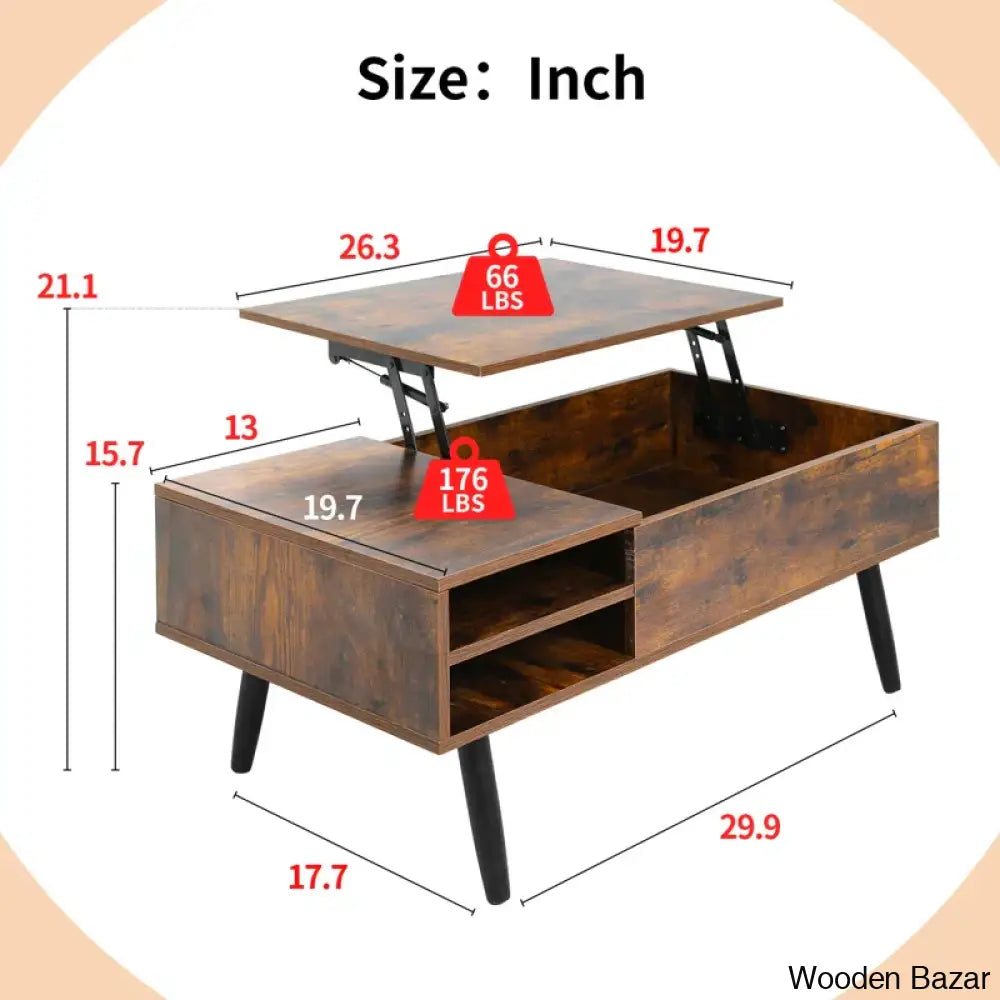 Bargeronl Coffee And Center Table