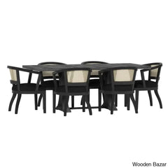 Barlow 6 Seater New Extendable Trestle Dining Set