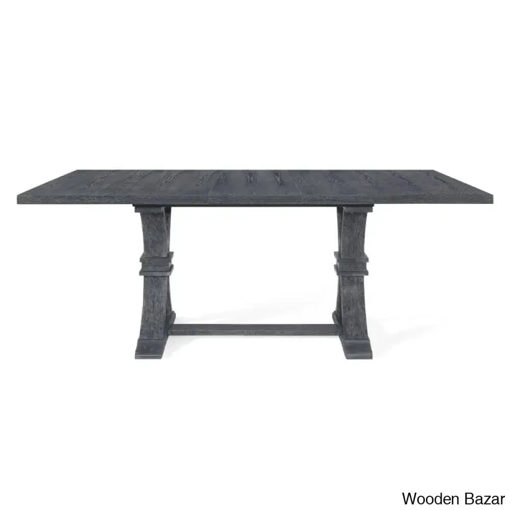 Barlow 6 Seater New Extendable Trestle Dining Set