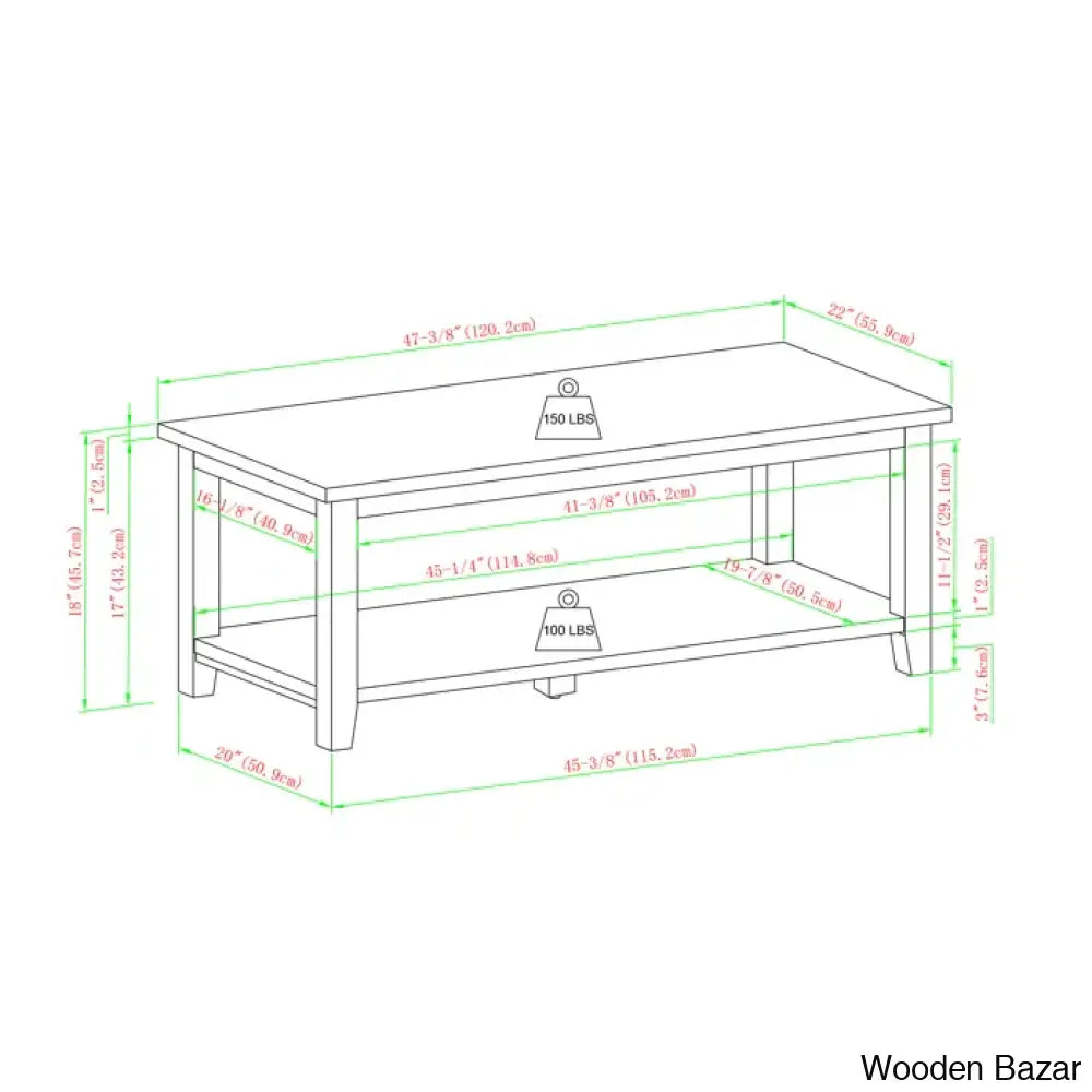 Barte Coffee And Center Table