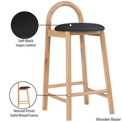 Bartolomeas Swivel Upholstered 27’’ Counter And Bar Stool With Solid Wood Frame