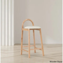 Bartolomeas Swivel Upholstered 27’’ Counter And Bar Stool With Solid Wood Frame