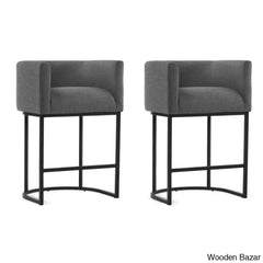 Bechtoldo Upholstered 27’’ Counter And Bar Stool (Set Of 2)