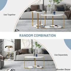 Beesonin Nesting Coffee And Center Table
