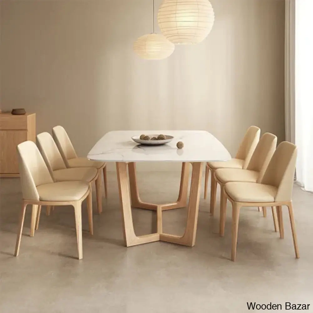 6 Seater Dining Table Set