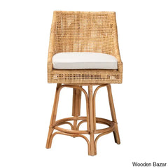 Bellaz 360 Swivel Rattan Counter & Bar Stool