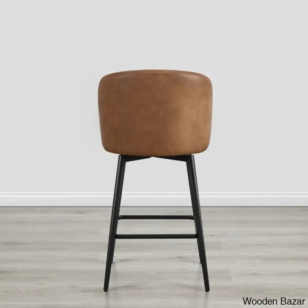 Benedito Swivel 27.1’’ Counter Stool (Set Of 3)