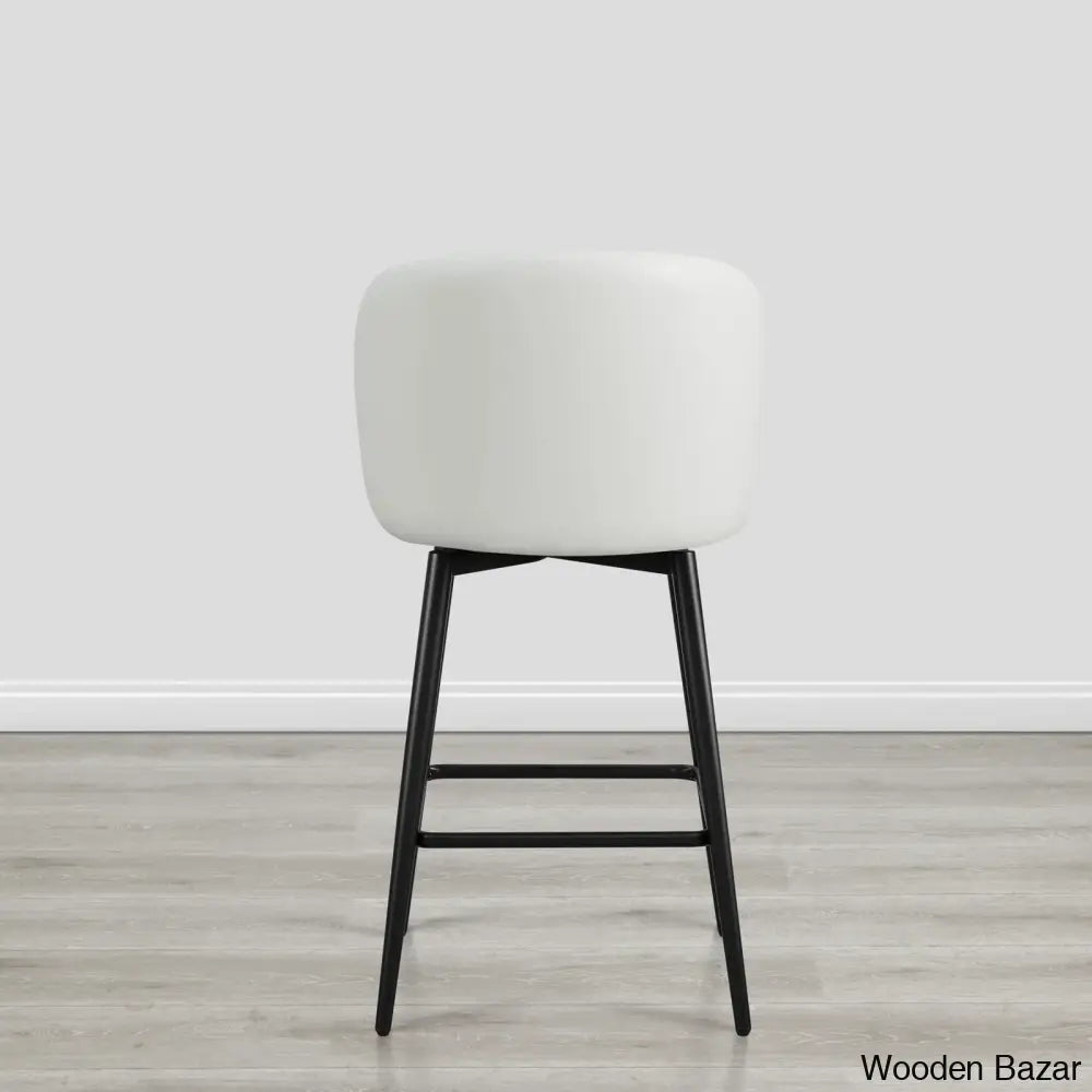 Benedito Swivel 27.1’’ Counter Stool (Set Of 3)