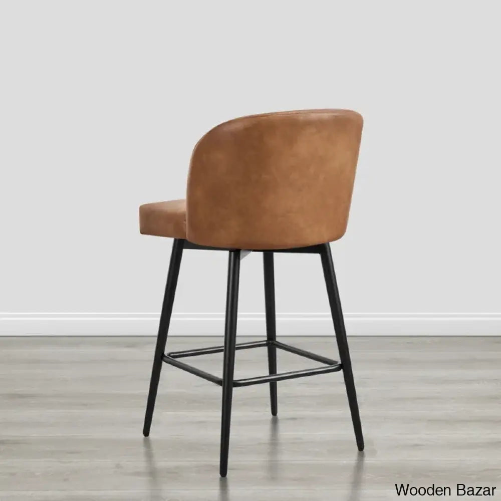 Benedito Swivel 27.1’’ Counter Stool (Set Of 3)