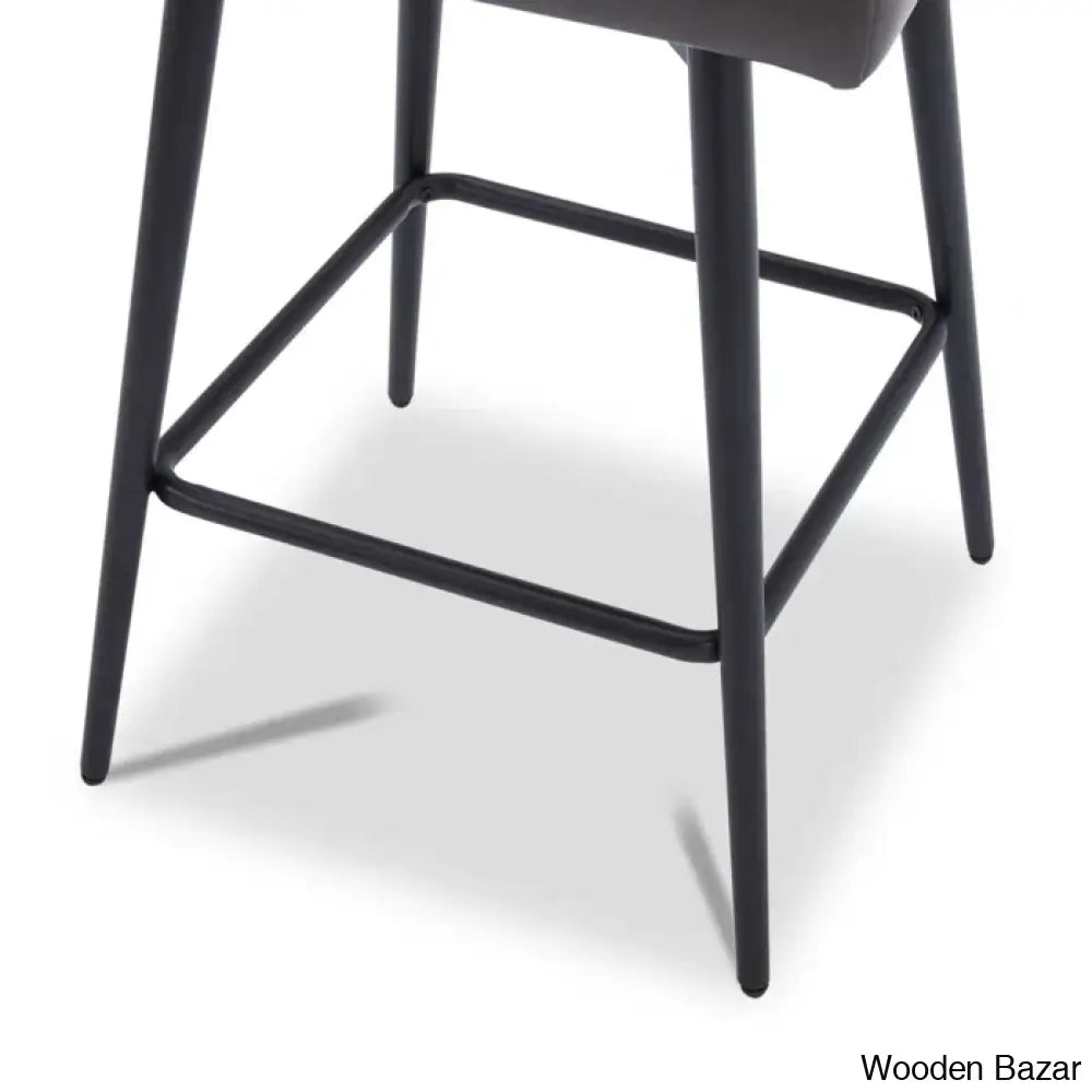 Benedito Swivel 27.1’’ Counter Stool (Set Of 3)