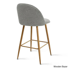 Benoniz Swivel Upholstered Counter And Bar Stools (Set Of 2)