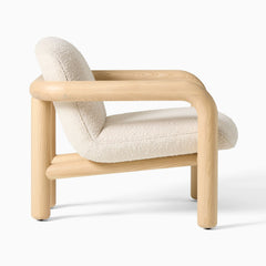 Auin Wifkart Upholstered Chair - Wooden bazar