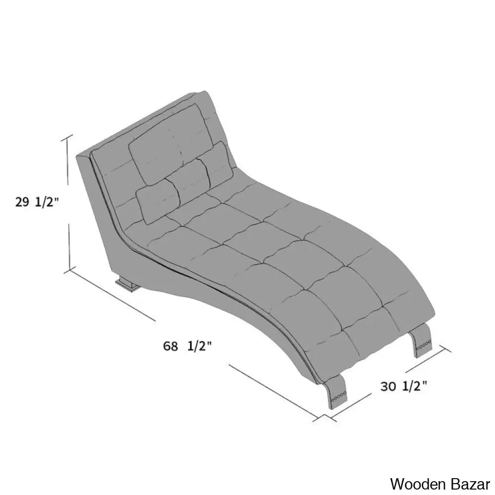 Chaise Lounge - Wooden Bazar