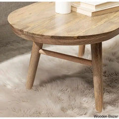 Bereniken Oval Living Room Coffee And Center Table With Tapered Legs