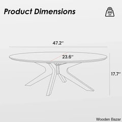 Berglined Solid Wood Single Coffee And Center Table