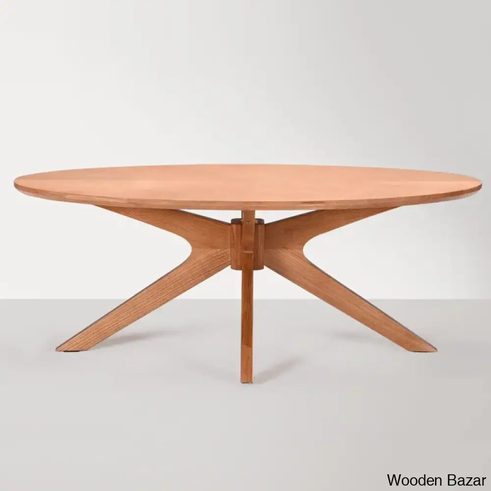 Berglined Solid Wood Single Coffee And Center Table