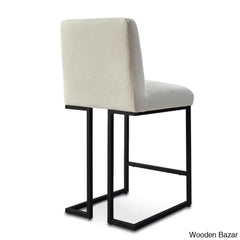 Berniciaz Upholstered 25’’ Counterstool With Metal Frame (Set Of 2)