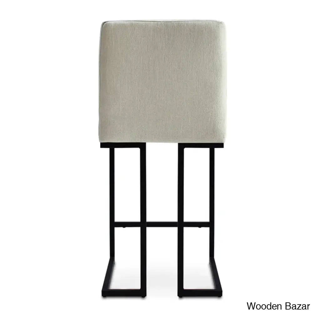 Berniciaz Upholstered 25’’ Counterstool With Metal Frame (Set Of 2)