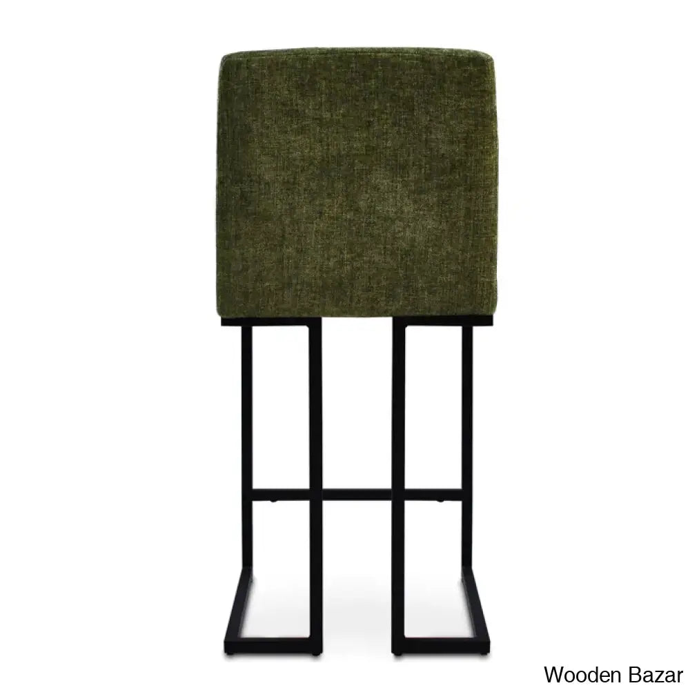 Berniciaz Upholstered 25’’ Counterstool With Metal Frame (Set Of 2)