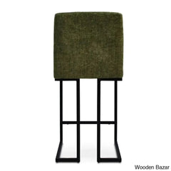 Berniciaz Upholstered 25’’ Counterstool With Metal Frame (Set Of 2)