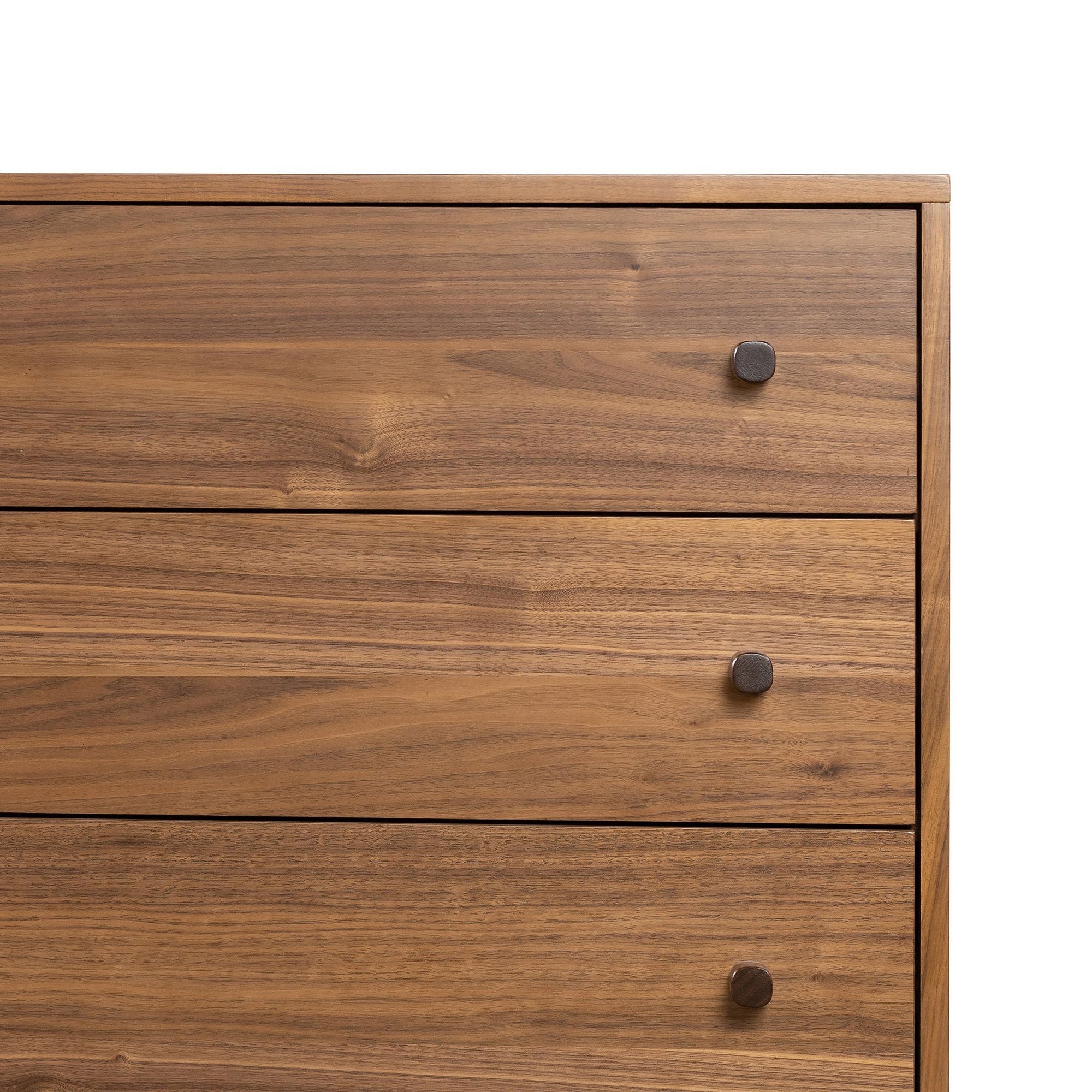 Rajker  6-Drawer Dresser - Wooden Bazar