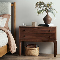 Kohin Stylish Bedside Table - Wooden Bazar