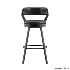 Berrino Counter And Bar Stool With Metal Frame (Set Of 2)