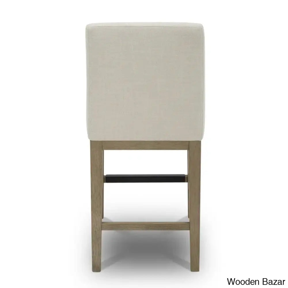 Betheaz Swivel Upholstered Counter And Bar Stool