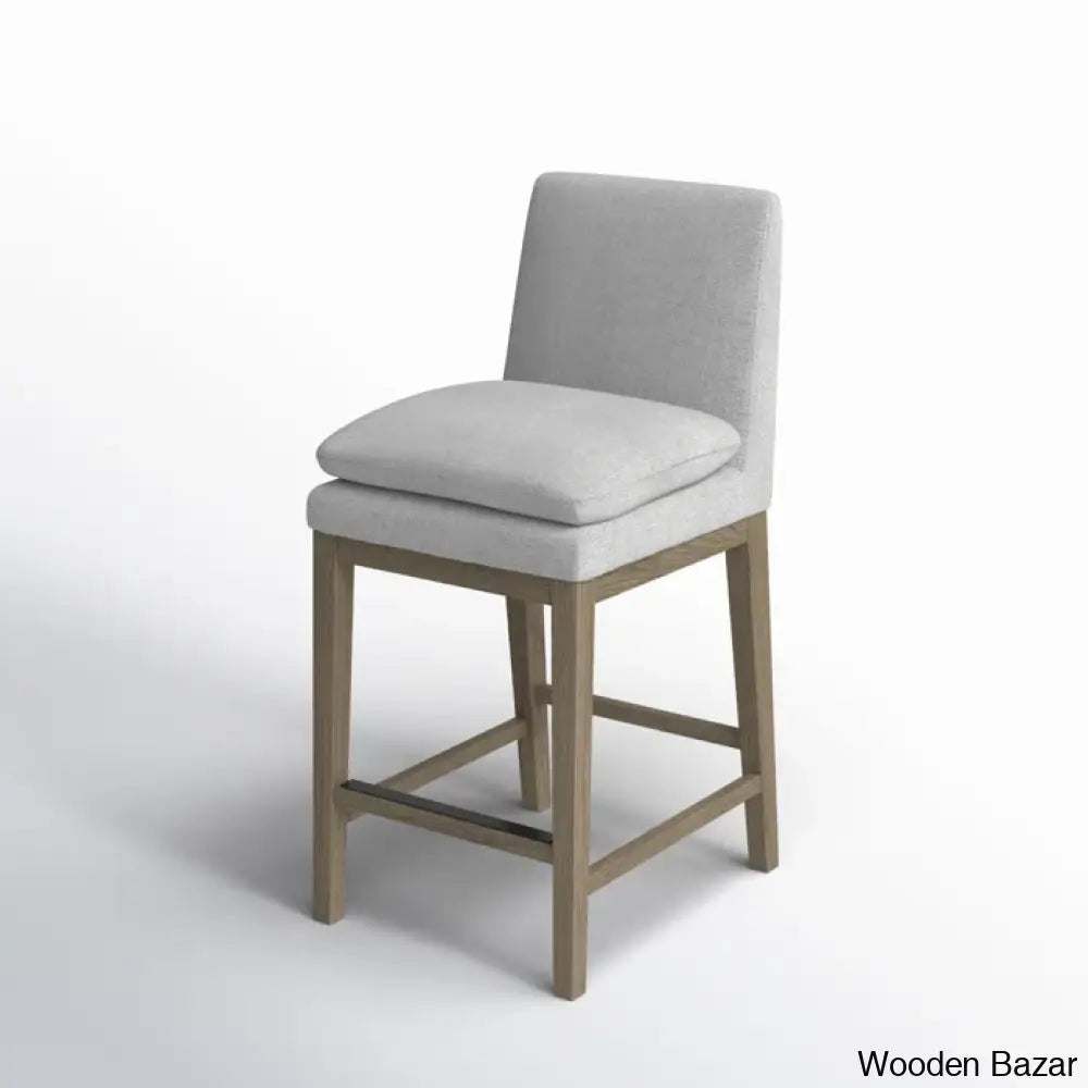 Betheaz Swivel Upholstered Counter And Bar Stool