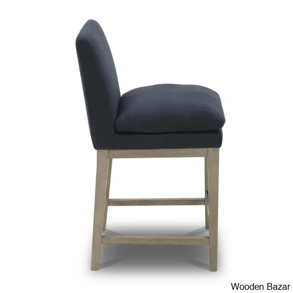 Betheaz Swivel Upholstered Counter And Bar Stool