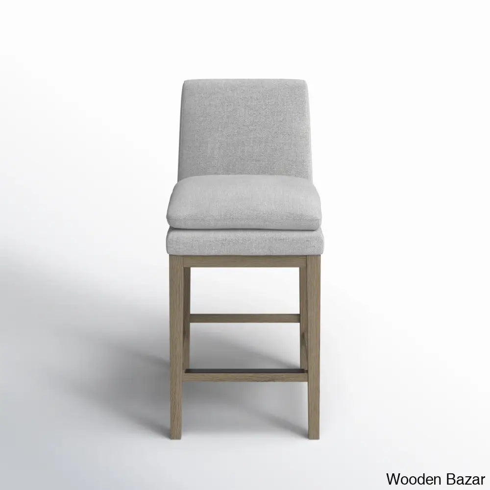 Betheaz Swivel Upholstered Counter And Bar Stool