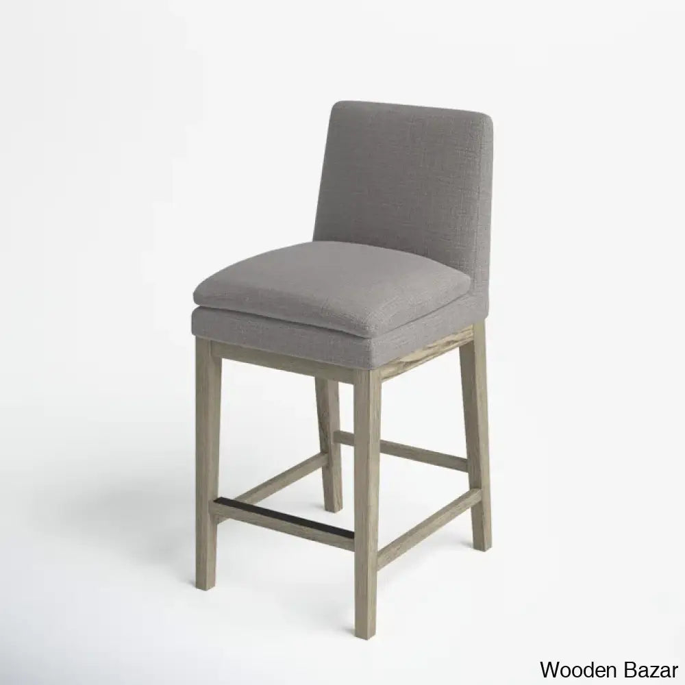 Betheaz Swivel Upholstered Counter And Bar Stool