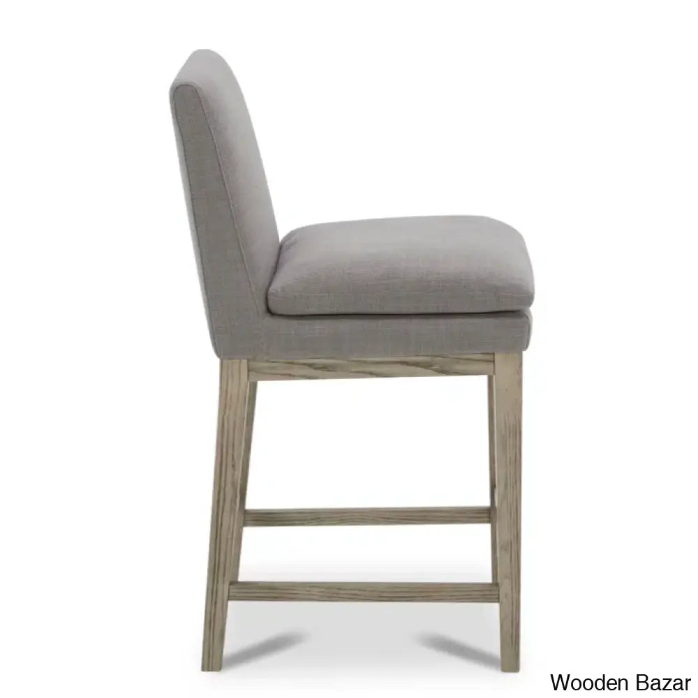 Betheaz Swivel Upholstered Counter And Bar Stool