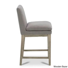Betheaz Swivel Upholstered Counter And Bar Stool