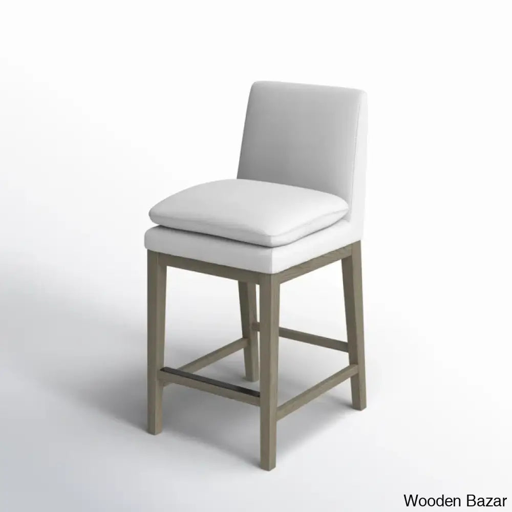 Betheaz Swivel Upholstered Counter And Bar Stool