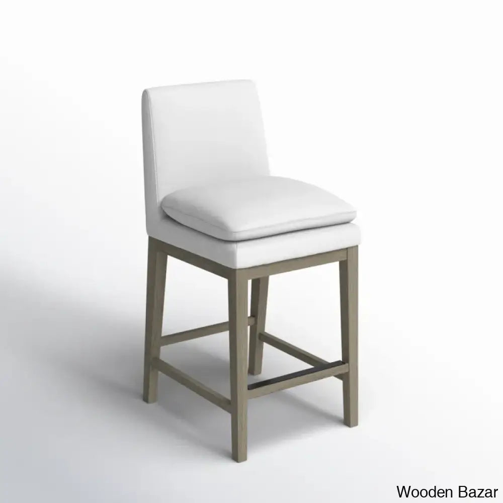 Betheaz Swivel Upholstered Counter And Bar Stool