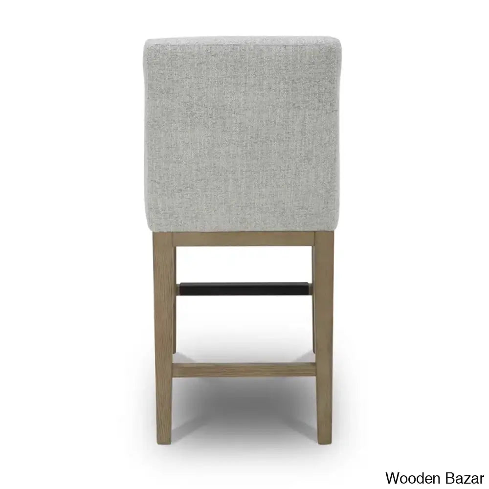 Betheaz Swivel Upholstered Counter And Bar Stool