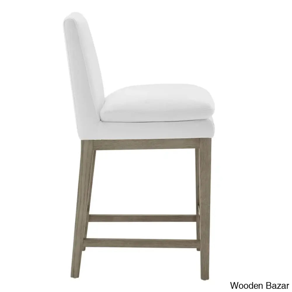 Betheaz Swivel Upholstered Counter And Bar Stool