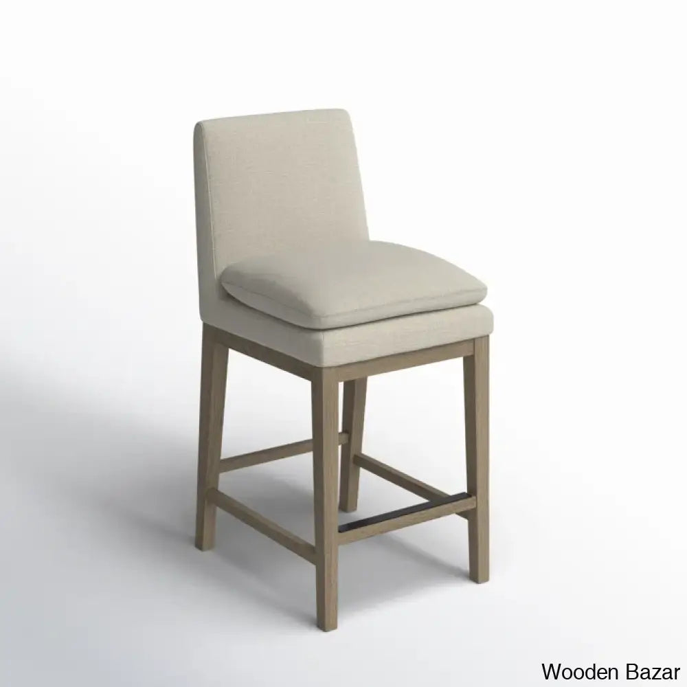 Betheaz Swivel Upholstered Counter And Bar Stool