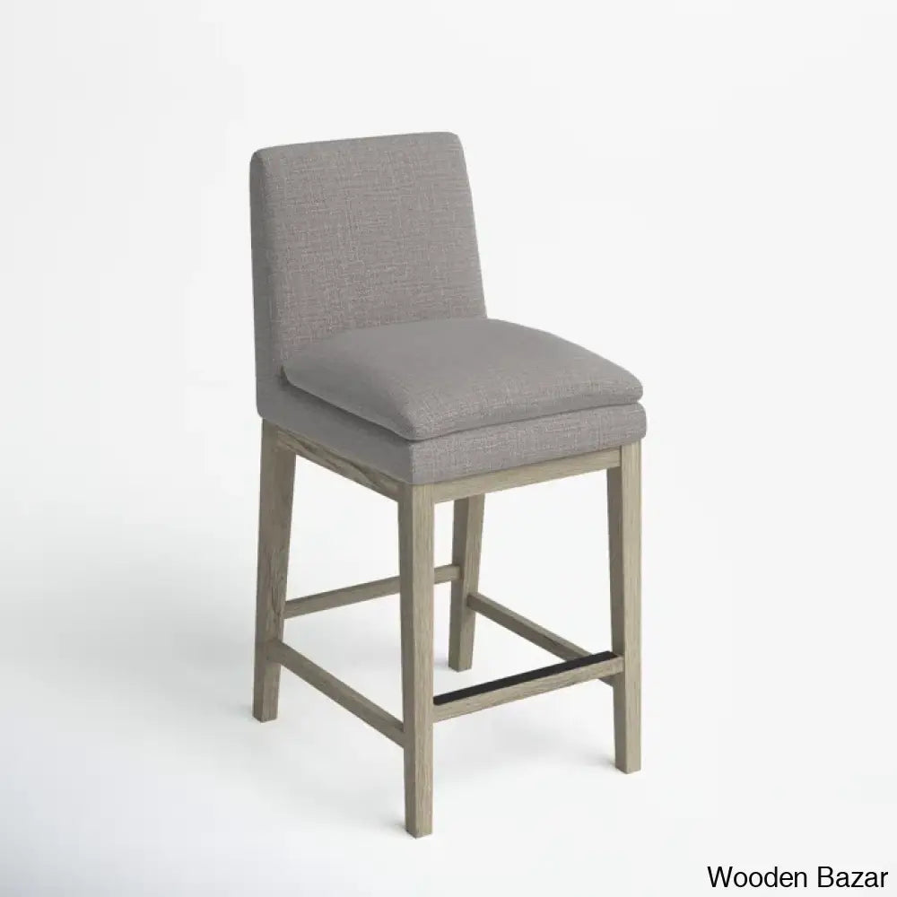 Betheaz Swivel Upholstered Counter And Bar Stool