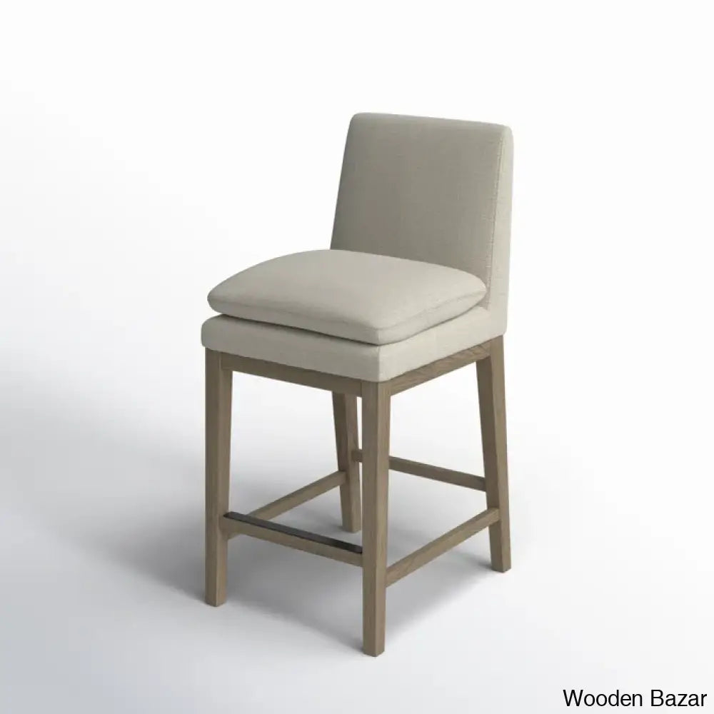 Betheaz Swivel Upholstered Counter And Bar Stool