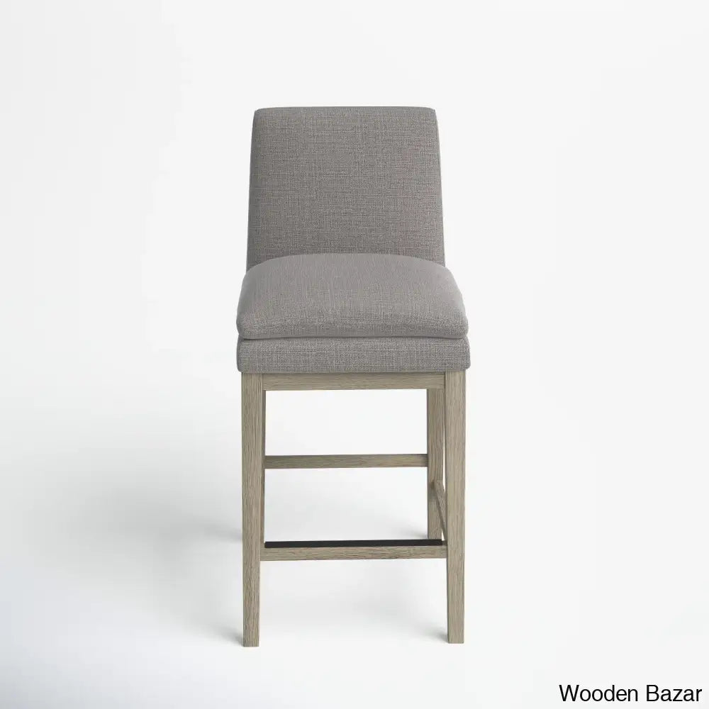 Betheaz Swivel Upholstered Counter And Bar Stool